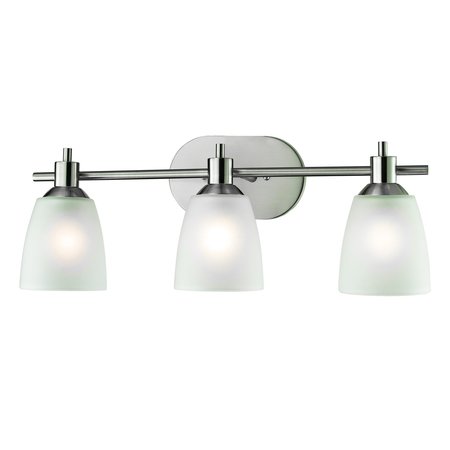 ELK HOME Jackson 22'' Wide 3-Light Vanity Light - Brushed Nickel 1303BB/20